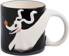 img 3 attached to 🐶 Vandor Nightmare Before Christmas Zero Dog Ceramic Soup Coffee Mug Cup - 20oz (1 Pack)