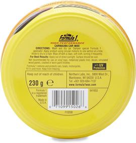 img 1 attached to 🚗✨ Experience Ultimate High-Gloss Shine with Formula 1 615026 Carnauba Paste Car Wax - 8 oz.