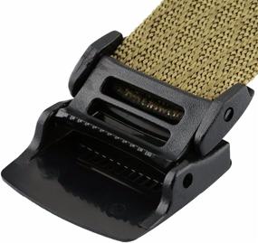 img 1 attached to Tactical Military Automatic Buckle - Premium Men's Belt Accessory by 9Story