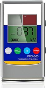 img 4 attached to NEWTRY Handheld Digital Electrostatic Field Meter & Ion Balance Tester: Measures 0~20KV & 0~200V for Fiber Yarn, Fabric, Carpet, Board, Paper, Rubber