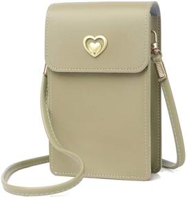 img 4 attached to Crossbody Shoulder Wallet Leather Handle