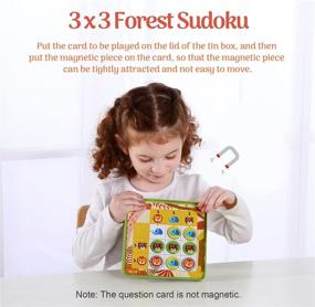 img 3 attached to TOOKYLAND Puzzles Magnetic Educational Toddler
