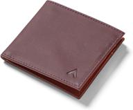 💼 allett leather blocking pocket wallet: optimized for men's accessories - wallets, card cases & money organizers logo