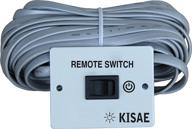 💡 enhance control and convenience with kisae technology rm1201-00 inverter remote on/off switch logo