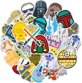 img 4 attached to 🎥 Hydro Flask Laptop Water Bottle Stickers with Comics Movie Theme