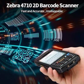 img 2 attached to 📱 MUNBYN Android Scanner: High-Performance Android 9.0 2D SE4710 Zebra Scanner for Inventory Warehouses