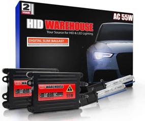 img 4 attached to HID Warehouse Xenon Bundle Slim Ballast Lights & Lighting Accessories