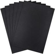 🎨 6-pack of 14 count black classic reserve aida cloth cross stitch fabric, 12x18 inch (black) logo
