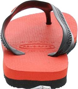 img 2 attached to Стильные унисекс-сандалии Havaianas: черные детские босоножки с клубникой - обязательная обувь.