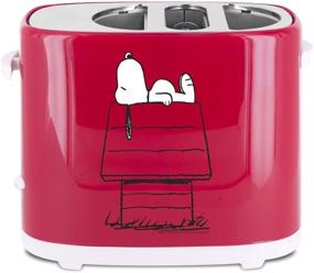 img 3 attached to 🌭 Smart Planet HDT-1S Peanuts Snoopy Hot Dog Toaster: Enjoy Perfectly Toasted Hot Dogs in Stylish Red