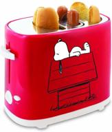 🌭 smart planet hdt-1s peanuts snoopy hot dog toaster: enjoy perfectly toasted hot dogs in stylish red логотип