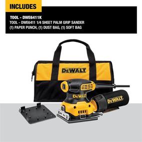 img 2 attached to DEWALT DWE6411K Sheet Palm Sander