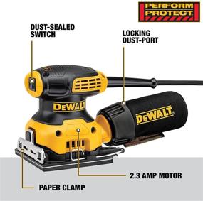 img 3 attached to DEWALT DWE6411K Sheet Palm Sander