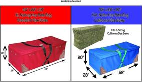 img 2 attached to 🔽 Ventilated 600D Nylon Hay Bale Bag - Storage and Transport - Multiple Colors Available by Derby Originals