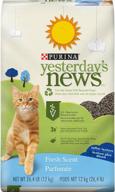 purina yesterday's news odor control paper cat litter with fresh and clean scent logo