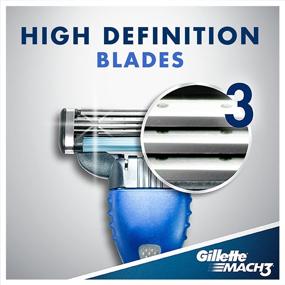 img 1 attached to 🪒 Gillette Mach3 Men's Disposable Razor, Pack of 3, High-Quality Mens Razors/Blades