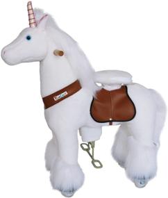 img 4 attached to 🦄 Pony Cycle Ponycycle Riding Unicorn - Galloping Fun with the Small Riding Horse