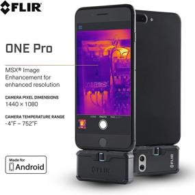 img 3 attached to 📷 FLIR ONE Pro Thermal Imaging Camera for Android USB-C: Professional Grade Thermal Camera with VividIR and MSX Image Enhancement