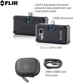 img 2 attached to 📷 FLIR ONE Pro Thermal Imaging Camera for Android USB-C: Professional Grade Thermal Camera with VividIR and MSX Image Enhancement