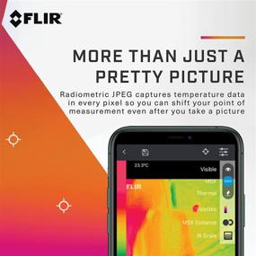 img 1 attached to 📷 FLIR ONE Pro Thermal Imaging Camera for Android USB-C: Professional Grade Thermal Camera with VividIR and MSX Image Enhancement