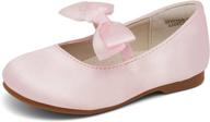 dream pairs sophia 22 adorables: flats ballerina shoes for girls logo