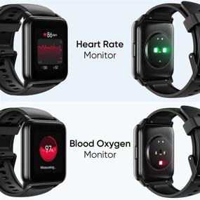 img 2 attached to 📱 DIZO Smart Watch Fitness Tracker: Monitor Blood Oxygen, Heart Rate, and Sleep | 90 Sports Modes | IP68 Swimming Waterproof - Android iPhone
