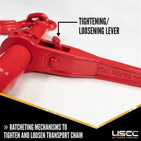 img 1 attached to 🔒 Efficiently Secure Your Load with the Ratchet Type Chain Load Binder