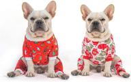 cutebone dog christmas pajamas costumes: adorable pet clothes for winter holidays логотип