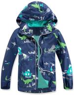 🧥 stylish & durable shooying lightweight waterproof windbreaker jackets for boys logo