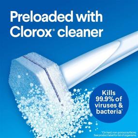 img 1 attached to 🚽 Clorox ToiletWand Disposable Toilet Cleaning System - Complete Cleaning Kit with 16 Disinfecting Refills and Storage Caddy