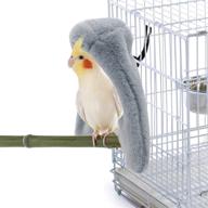 🐦 rypet cozy corner fleece bird blanket - snuggle hut warm bird nest house bed hanging hammock toy for parakeet cockatiel african grey & other amazon parrots логотип