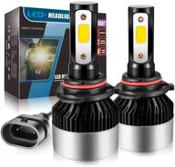 headlight extremely bright headlamps 10000lm logo