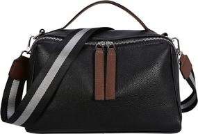img 3 attached to Сумка для женщин Iswee Fashion Handbag Shoulder Tote - Идеально подходит для покупок с соответствующим кошельком.