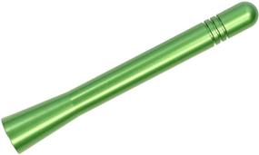 img 1 attached to AntennaMastsRus - Made In USA - 4 Inch Green Aluminum Antenna Is Compatible With Chevrolet Silverado 1500 (2006-2021)