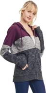 esstive women's ultra soft fleece oversized hoodie: lightweight, comfortable & stylish sweatshirt jacket with full zip логотип