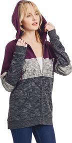 img 3 attached to Esstive Women's Ultra Soft Fleece Oversized Hoodie: Lightweight, Comfortable & Stylish Sweatshirt Jacket with Full Zip