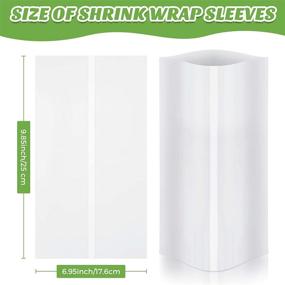 img 3 attached to Pieces Sublimation Sleeves Transfer Tumblers Packaging & Shipping Supplies