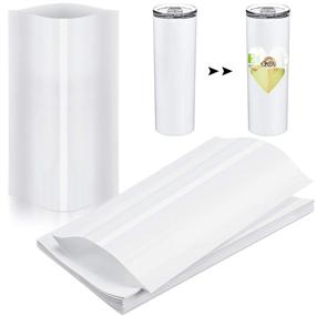 img 4 attached to Pieces Sublimation Sleeves Transfer Tumblers Packaging & Shipping Supplies