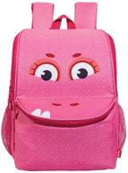 🎒 wildlings children's backpack, pink - zipit logo