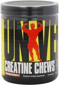 img 1 attached to Universal Nutrition Creatine Chews - 5g Creatine Monohydrate per Serving, Tasty Wafers - 36 Servings - Orange, 0.17 oz (1 Pack)