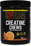 universal nutrition creatine chews - 5g creatine monohydrate per serving, tasty wafers - 36 servings - orange, 0.17 oz (1 pack) logo