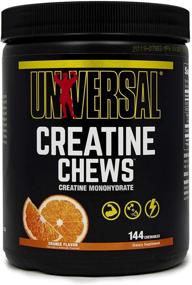 img 4 attached to Universal Nutrition Creatine Chews - 5g Creatine Monohydrate per Serving, Tasty Wafers - 36 Servings - Orange, 0.17 oz (1 Pack)