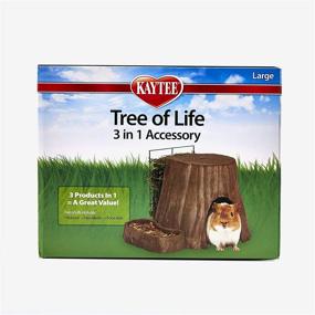 img 2 attached to 🌳 Enhance Your Pet's Habitat with the Kaytee Tree of Life 3 in 1 Accessory