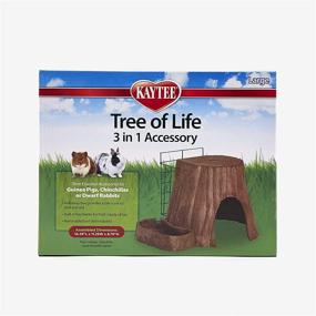 img 4 attached to 🌳 Enhance Your Pet's Habitat with the Kaytee Tree of Life 3 in 1 Accessory