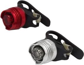 img 1 attached to 🛥️ Portable Marine LED Boating Lights in Green and Red Aluminum, LED Navigation Lights for Boat Bow or Stern, Backup Lights for Kayak, Pontoon, Yacht, and Dinghy