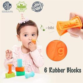img 2 attached to 🧱 TOP BRIGHT Wooden Building Blocks for Toddlers