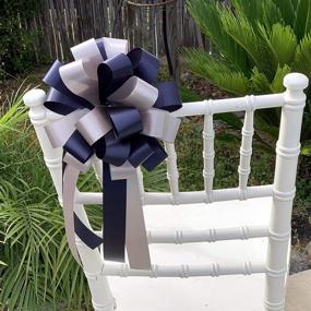 img 2 attached to Navy Blue Silver Decorative Pull