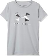 👕 under armour youth's big logo tech short sleeve training workout t-shirt logo