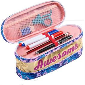 img 3 attached to 📚 ZIPIT Expandable Pencil Case - The Ultimate Accessory for Organization and Style!