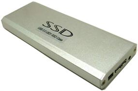 img 2 attached to 📁 Внешний кейс Sintech USB 3.0 для SSD ADATA XM11 XM11ZZB5 с 18-пиновым разъемом из ультрабука UX31 UX21 Taichi21/31